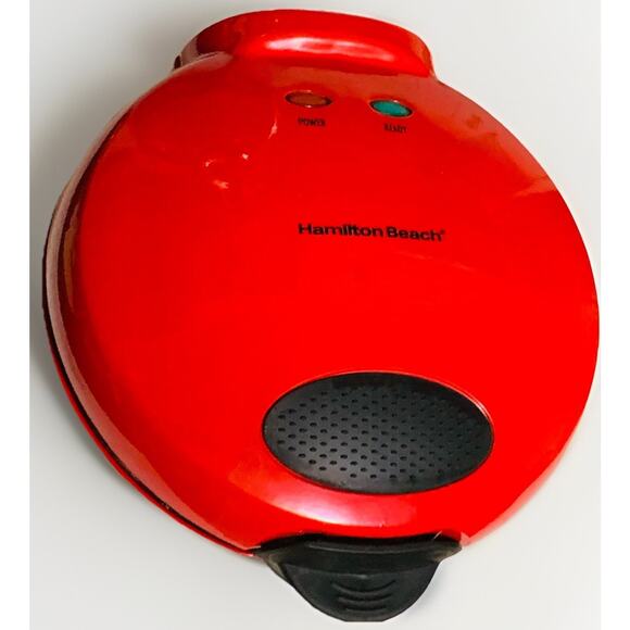 Hamilton Beach Red Electric Quesadilla Maker Type ST25 Model 25409 Tested - Picture 1 of 8